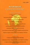 Denis Cogneau et Sandrine Mesplé-Somps - Afrique contemporaine N° 206 Eté 2003 : Dossier Côte d'Ivoire.