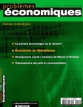 Michel De Vroey et Alain Wolfesperger - Problèmes économiques N° 2821 3 septembre : Economie et libéralisme.