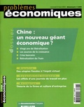 David Hale et Lyric-Hughes Hale - Problèmes économiques N° 2.846 mercredi 3 : Chine : un nouveau géant économique ?.