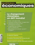 Laurence Tubiana et Hubert Kieken - Problèmes économiques N° 2930, mercredi 12 : Le changement climatique, un défi mondial.