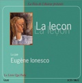 Eugène Ionesco - La leçon. 1 CD audio