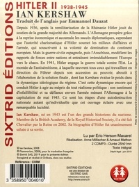 Hitler. Tome 2, 1938-1945  avec 2 CD audio MP3