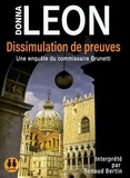 Donna Leon - Dissimulation de preuves. 1 CD audio MP3