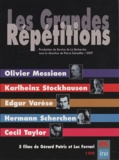 Pierre Schaeffer - Les Grandes Répétitions - 2 DVD.
