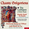  Anonyme - 5 chants grégoriens : 10 cantiques à Notre-Dame.