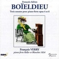 François Verry - Boïeldieu - CD - Trois sonates pour piano-forte opus 4 et 6.