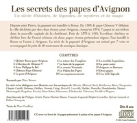 Les secrets des papes d'Avignon. Un siècle d'histoire, de légendes, de mystères et de magie  avec 1 Cédérom