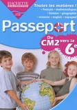  Hachette Multimédia - Passeport du CM2 vers la 6e - CD-ROM.