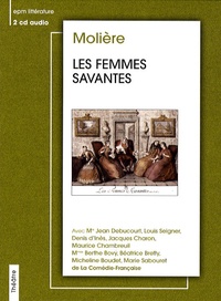  Molière - Les femmes savantes. 2 CD audio