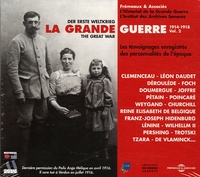  TEMOIGNAGES HISTORIQ - La Grande Guerre 1914-1918 - Tome 2, 3 CD Audio.