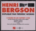 Henri Bergson - Henri Bergson - Expliqué par Frédéric Worms. 4 CD audio