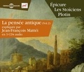 Jean-François Mattéi - La pensée antique volume 2 - Epicure, les Stoïciens, Plotin. 3 CD audio