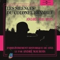 André Maurois - Les silences du Colonel Bramble - Enregistrement de 1955.