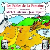Jean de La Fontaine et Michel Galabru - Les fables de La Fontaine (Volume 2).