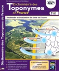  CDIP - Dictionnaire des toponymes de France - CD-ROM.