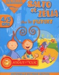  Hachette - Salto et Zélia chez les Futots 4/5 ans. - CD-ROM.