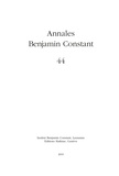  Institut Benjamin Constant - Annales Benjamin Constant N° 44/2019 : Vérité et mensonge.
