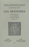 Alfred de Vigny - Les destinées.