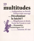 Thierry Baudouin - Multitudes N° 59, Eté 2015 : Décoloniser la laïcité ?.