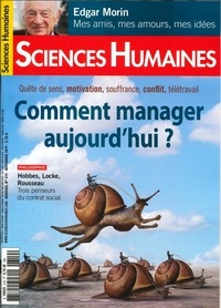  Sciences humaines - Sciences Humaines N° 319, novembre 2019 : Comment manager aujourd'hui ?.