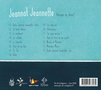 Jeannot Jeannette. Chansons pour petites et grandes personnes  1 CD audio