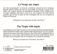La Vierge aux Anges - Icône dorée à la feuille 18.1x18.1 cm - 2186.67