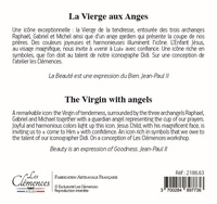 La Vierge aux Anges - Icône dorée à la feuille 11.8x11.8 cm - 2186.63