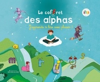 Claude Huguenin - Le coffret des alphas - J'apprends à lire avec plaisir ! Contient : 1 livre, 28 figurines des Alphas, 1 livret, 1 guide pédagogique, 1 poster. 1 DVD + 1 CD audio