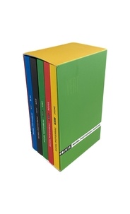 Histoire d'une couleur. Coffret  en 5 volumes : Bleu ; Noir ; Vert ; Rouge ; Jaune  Edition collector