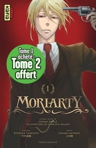 Ryosuke Takeuchi et Hikaru Miyoshi - Moriarty  : Pack en 2 volumes : Tome 1 et 2 - Dont Tome 2 offert.