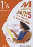 Elise Legghe et Murielle Birba - Ma comme Maths Programme complet 1eS - Un an de cours particuliers en vidéo, 4 DVD.