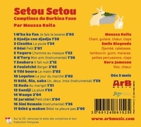 Setou Setou. Comptines du Burkina Faso  1 CD audio