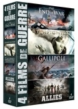  Divers - 4 films de guerre - Coffret : 1945 End of war ; Starfighter ; Gallipoli la bataille des Dardanelles ; Allies. 4 DVD