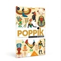  Djohr - Poppik Egypte - Avec 1 poster et 35 stickers repositionnables.