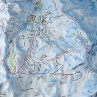 Carte des pistes Paradiski. Les Arcs, Peisey-Vallandry, Sainte Foy Tarentaise