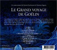 Le grand voyage de Goelin  1 CD audio