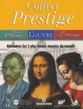  Collectif - Coffret Prestige 3 musées : Le Louvre, Le musée d'Orsay, Le musée de l'Ermitage - 6 CD-ROM.