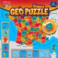  GeoToys - GEOpuzzle France - 94 pièces.