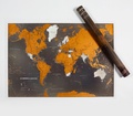  Craenen - Le monde à gratter - Display carte du monde à gratter black edition (4 ex).