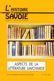 Louis Terreaux - Aspects De La Litterature Savoyarde.