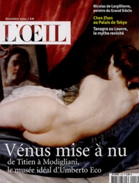 Manuel Jover et Dominique Brême - L'Oeil N° 553 Décembre 2003 : Vénus mise à nu.