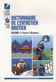  SETRA - Dictionnaire de l'entretien routier, volume 4 - Viabilité hivernale.