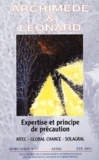 Claire Weill et Yves Marignac - Archimède et Léonard N° 17  Hors Série : Expertise et principe de précaution - Eté 2003.