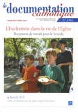 Vincent Cabanac - La documentation catholique N° 2342, Septembre 2 : L'Eucharistie dans la vie de l'Eglise - Document de travail pour le Synode.