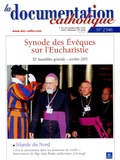 Vincent Cabanac - La documentation catholique N° 2346, 20 novembre : Synode des Evêques sur l'Eucharistie.