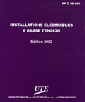  UTE - Installations électriques à basse tension - Edition 2002.