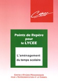  CEPEC Lyon - L'aménagement du temps scolaire.