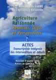 Christiane Lambert - Agriculture raisonnée : Résultats, Défis et Perspectives - 5e Rencontres Farre de l'Agriculture Raisonnée.
