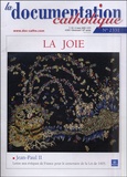 Vincent Cabanac - La documentation catholique N° 2331, 6 mars 2005 : La joie.