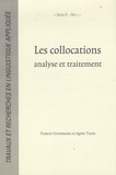 Francis Grossmann et Agnès Tutin - Les collocations - Analyse et traitement.